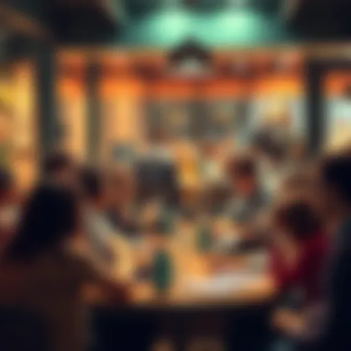 People engaging in a friendly general discussion, sharing thoughts and ideas in a welcoming online space.
