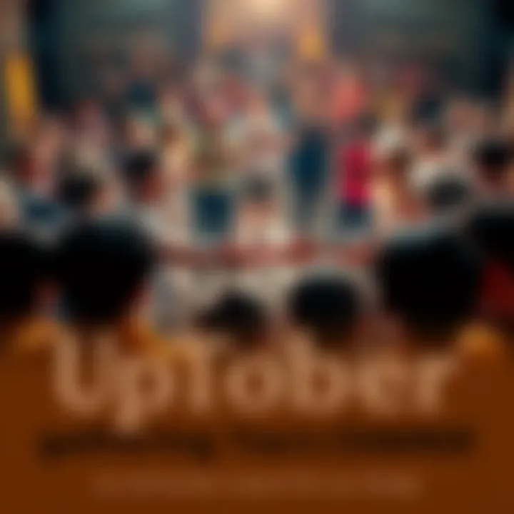 People in a circle holding hands, praying and expressing hope for change in October.