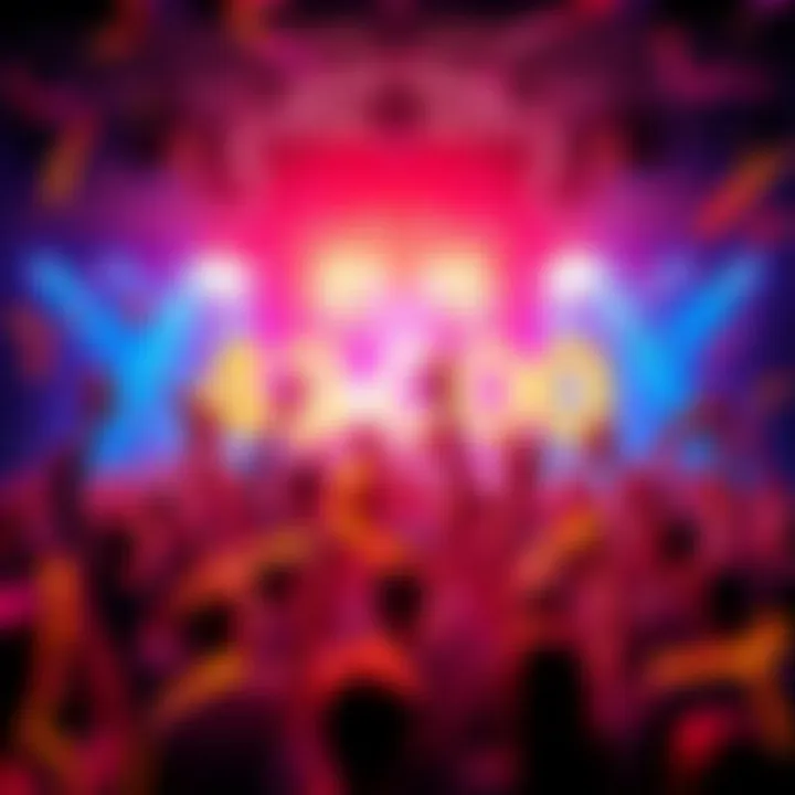 A vibrant graphic showing 43,000 members celebrating together with confetti and prizes.