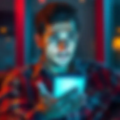 A person looking puzzled while reading an email on their phone, showing concern about potential scams