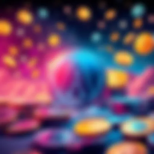 An illustration showing the conversion of ADA cryptocurrency into stablecoins, symbolizing liquidity for decentralized exchanges with money icons