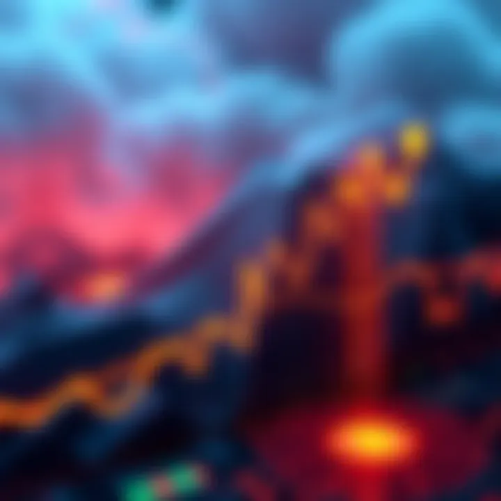 A graph showing an upward trend in cryptocurrency prices, representing continued growth in the bull market.