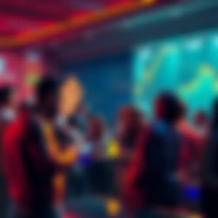 People discussing cryptocurrency trends and market fluctuations with a hopeful outlook for a bull run