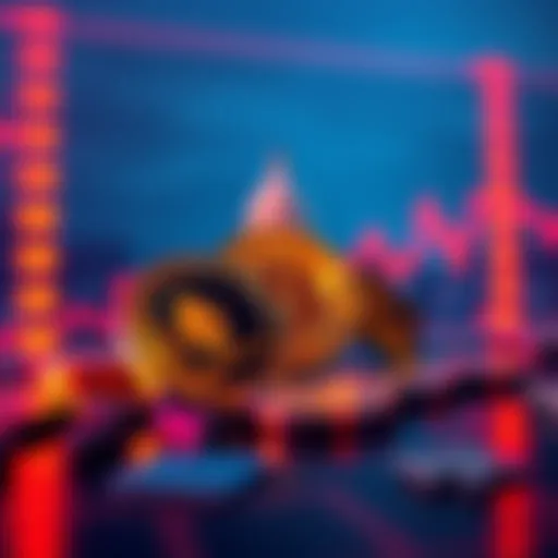 Graph showing Bitcoin and Ethereum price movements during past U.S. government shutdowns