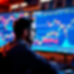 A person looking at graphs and charts on a computer screen, reflecting on past crypto investments like Ethereum and planning future investments in Bitcoin and altcoins.