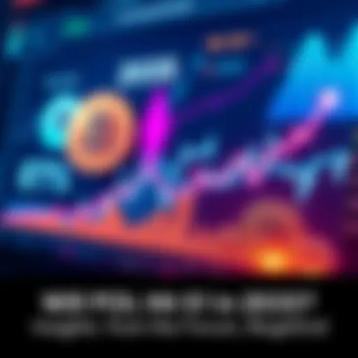 Graph showing potential rise of POL cryptocurrency with visuals of BTC and ETH in the background