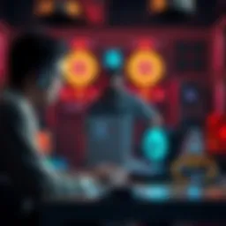 A person looking at affordable cryptocurrency mining machines under $100 on a table