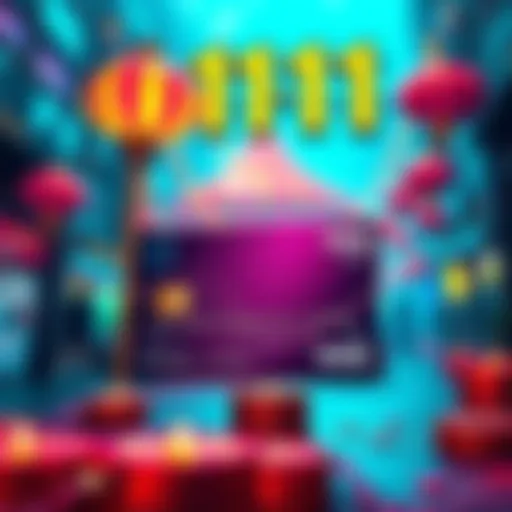 A promotional image for the 11.11 Crypto Carnival featuring a prepaid card with a cashback offer and no opening fee.
