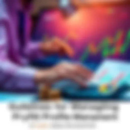 A person analyzing crypto charts and financial documents with a calculator, symbolizing investment strategies and tax planning.