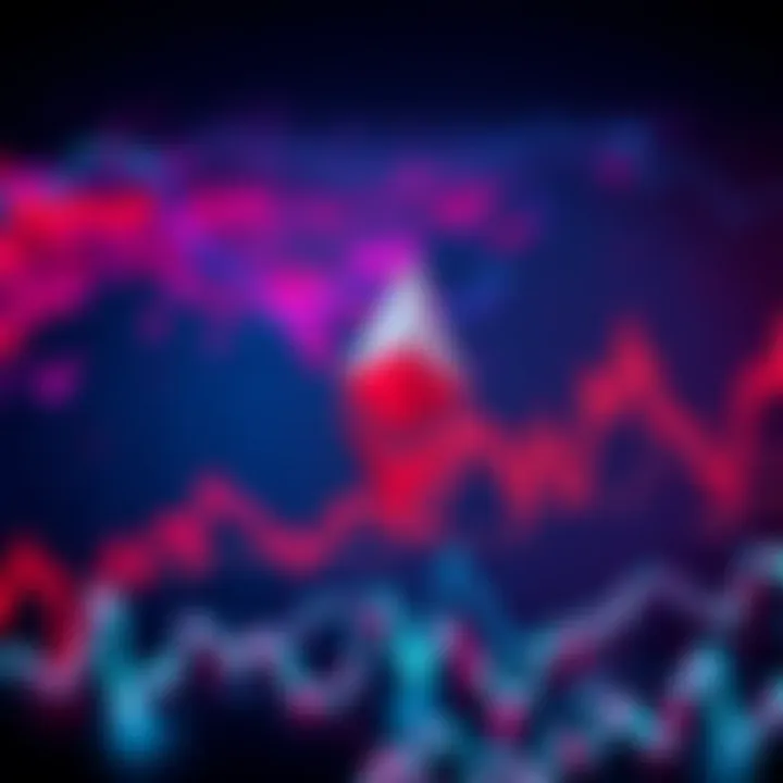 Graph showing cryptocurrency value plummeting to zero compared to Ethereum, alarming investors