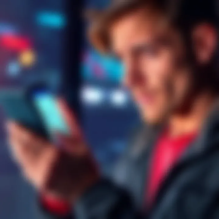 A person looks worried while checking their crypto wallet on a smartphone, highlighting unauthorized transactions. Visual representation of scam risks in crypto.
