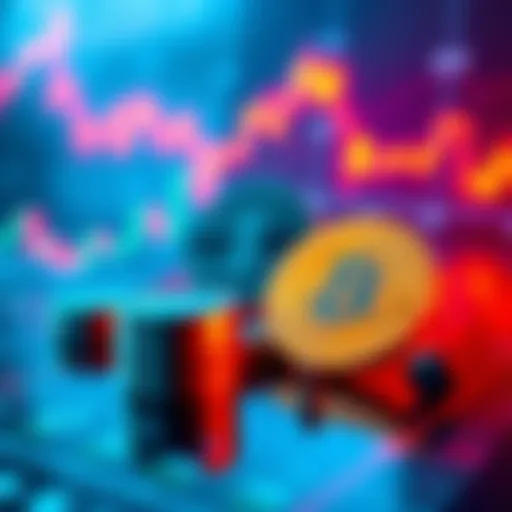 A visual representation of entry points for BTC, ETH, XRP, LINK, and HBAR with market trends shown on graphs.