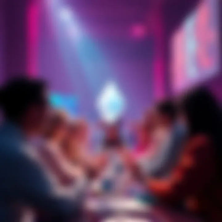 People engaging in a vibrant discussion about Ethereum, sharing news and thoughts in a user-friendly online forum.