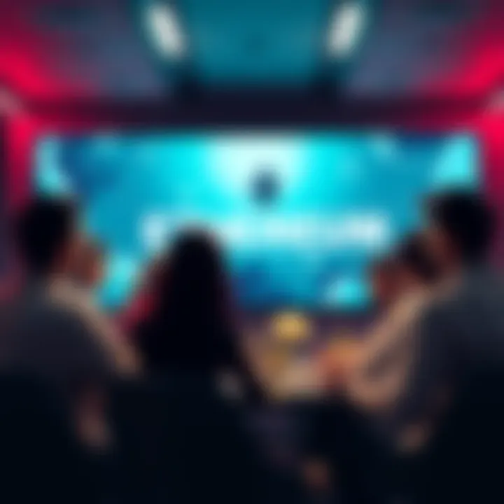 A group of people engaging in a discussion about Ethereum and cryptocurrency at a virtual forum.