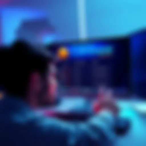 A frustrated person looking at their computer screen, showing a Coinbase wallet with pending transactions.