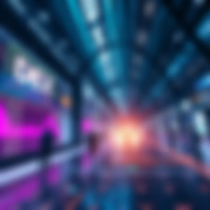 Visual representation of decentralized exchanges with users trading on an onchain platform