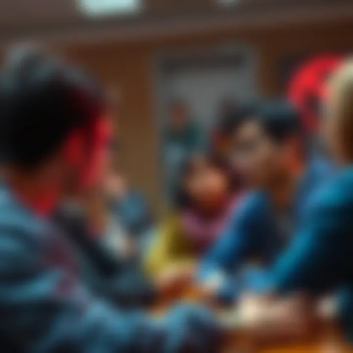 A group of people discussing whether hodling can be a mental disorder, with one person expressing a strong opinion.