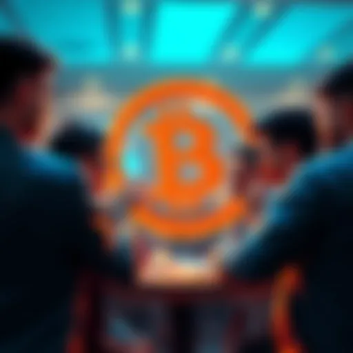 People engaging in a discussion about Buttcoin and digital currency at a forum