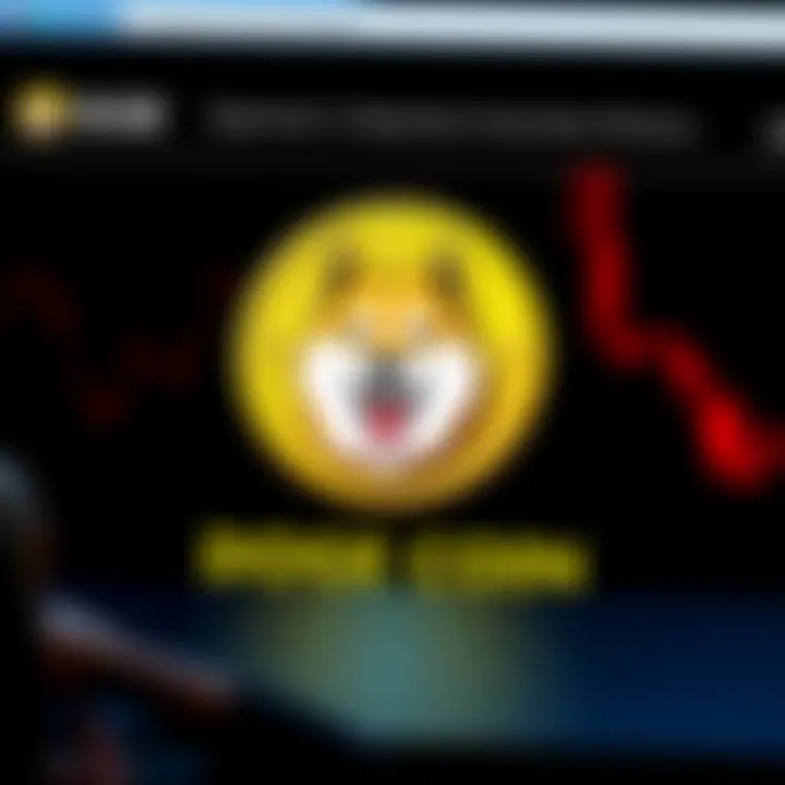 Doge Coin Logo on Official Website Doge Coin logo displayed on the Department of Government Efficiency's official website homepage, symbolizing hope for a price increase.