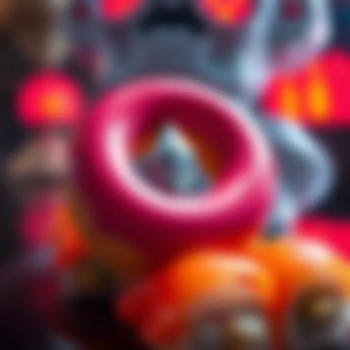 Graphic showing a donut and Ethereum symbol representing the liquidity pool on Sushi