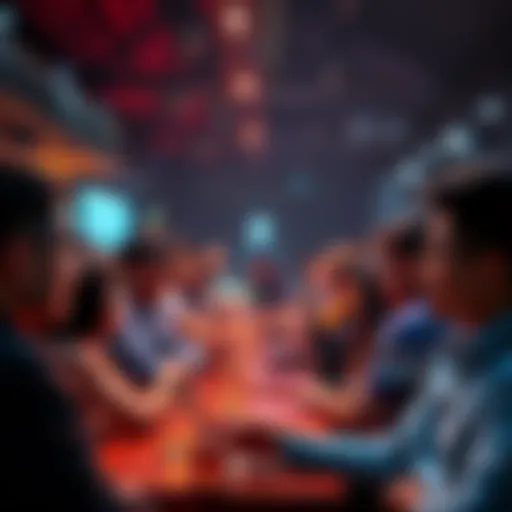 People engaging in a lively discussion about Ethereum topics and news.