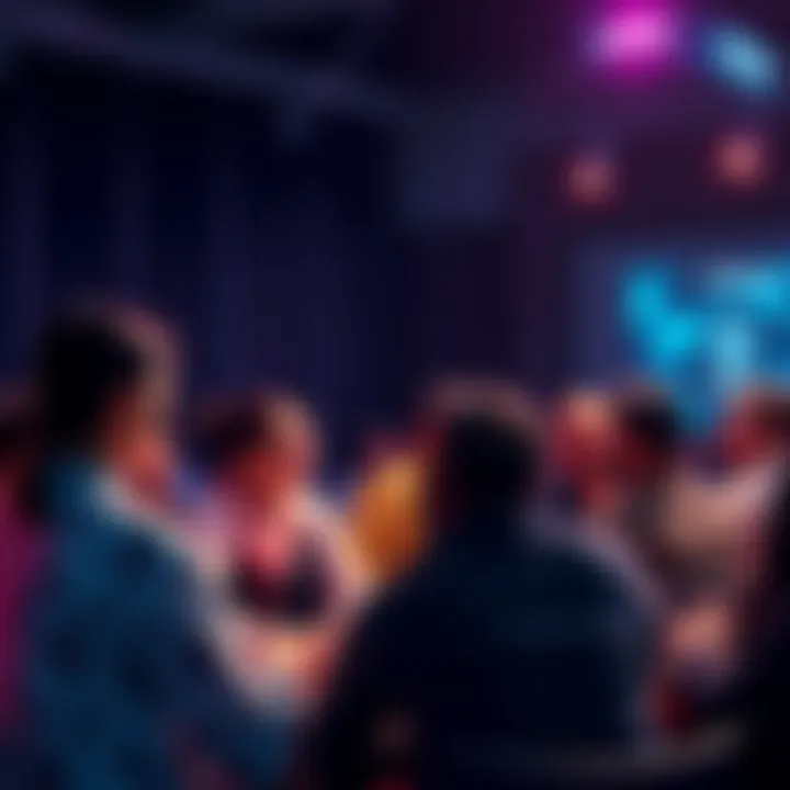 People participating in a lively discussion about Ethereum news and events