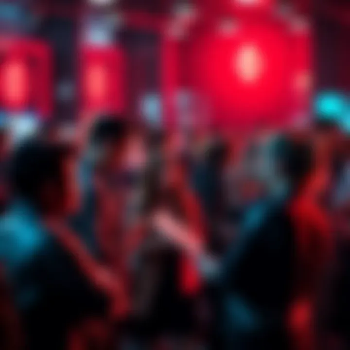 People engaging in a lively discussion about Ethereum, sharing news and insights.