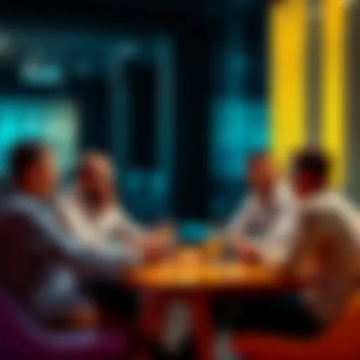 A group of investors sharing insights about investing in Ethereum and crypto strategies
