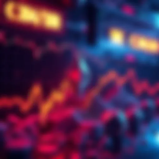 Graph showing Ethereum price falling below $4000 with liquidations highlighted
