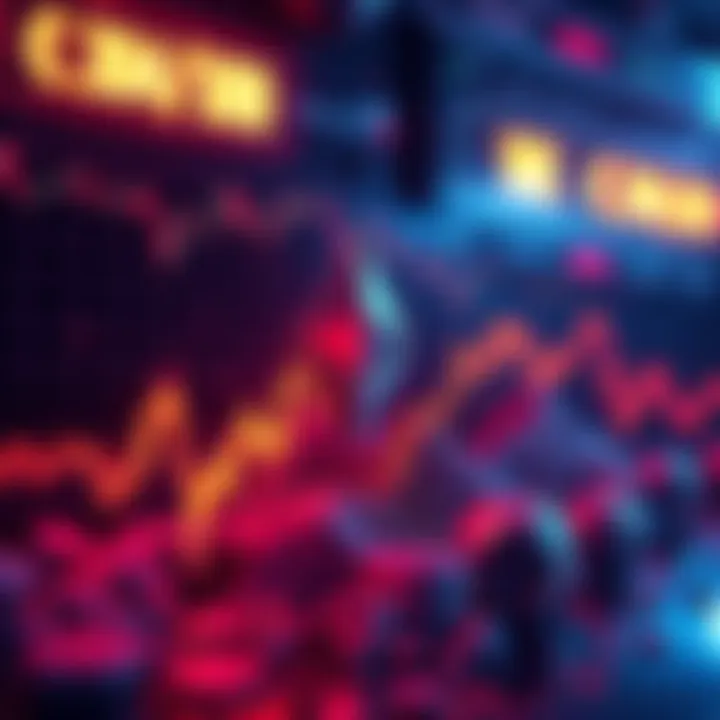 Graph showing Ethereum price falling below $4000 with liquidations highlighted