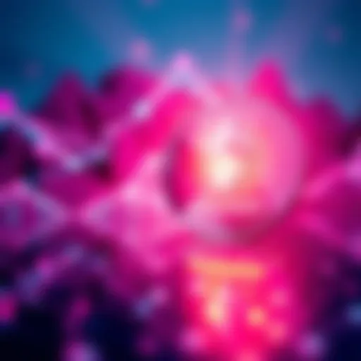 A graphic showing Ethereum's logo ahead of Solana's logo, representing the crypto market competition.