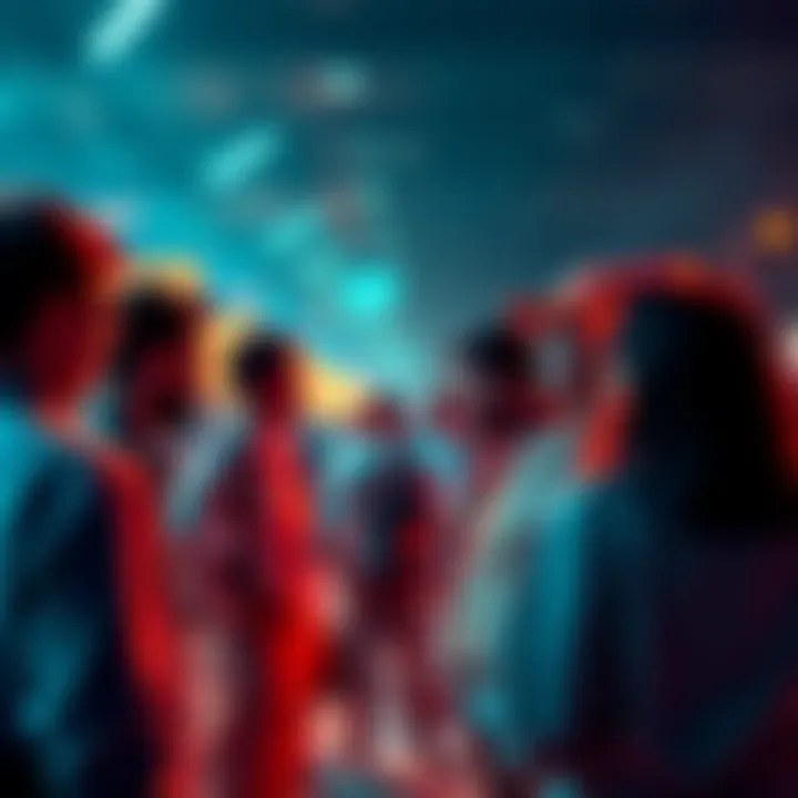 People engaging in conversation about Ethereum updates and price movements