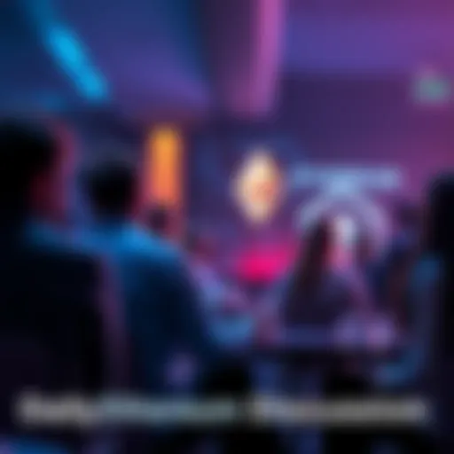 Participants sharing insights and news about Ethereum in a forum setting