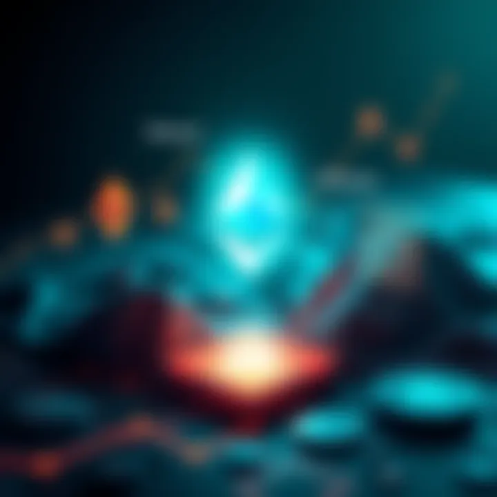 A visual representation of Ethereum’s growth with Layer 2 solutions, featuring symbols of major companies supporting these technologies, alongside graphics showing increased efficiency and lower gas fees.