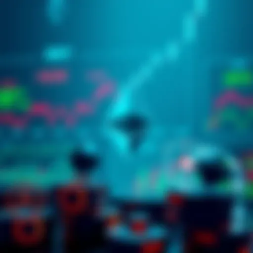 A visual displaying Ethereum's changes in gas fees, staking, and market dynamics from 2021 to 2025 with charts and graphs.