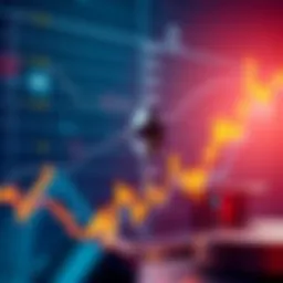 A digital graph showing Ethereum's market dominance exceeding 10% with an upward trend