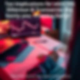 A person organizing tax documents related to Ethereum trading on a desk with a laptop and calculator.