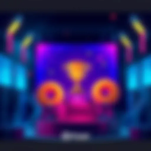 Image showing winners of the EthTrader Round 152 Contest along with a trophy and DONUT graphics