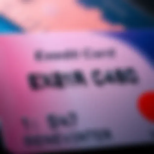 A close-up of a credit card with an expiration date that shows it has passed, alongside a reminder note about the renewal process.