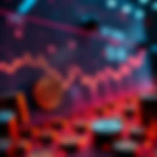 A chart showing a significant drop in new cryptocurrency tokens, with emphasis on the LRC token losing value and ranking.