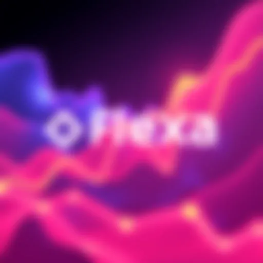 Flexa Capacity V3 logo with a depiction of Solana's logo and a rising graph line symbolizing growth in the cryptocurrency market