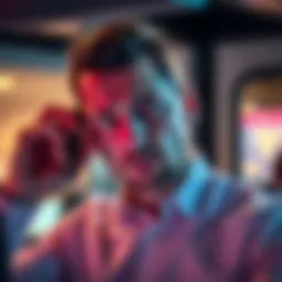 A Florida man speaking on the phone regarding a large Ethereum asset manipulation case, with a concerned expression on his face