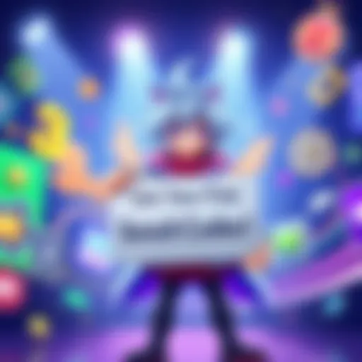 A promotional image featuring a cheerful character holding a sign that says 'Get Your Free Sora Codes!' with colorful graphics in the background.