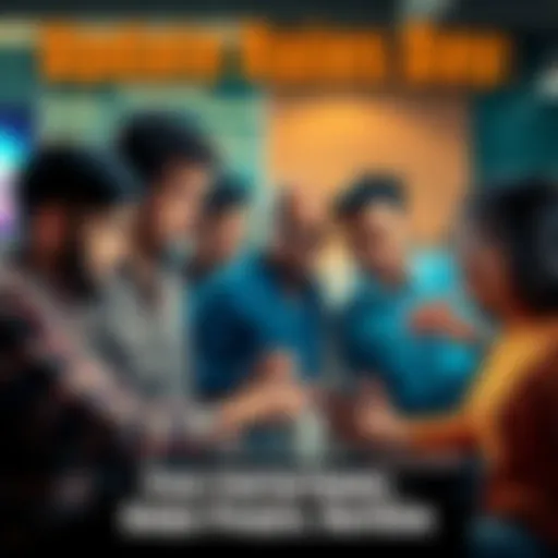 A group of people expressing frustration over a recent update on their devices and social media platforms