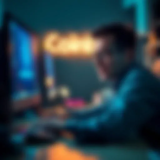 Person looking stressed at a computer screen while trying to access their Coinbase account