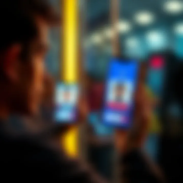 Person frustrated with KYC verification A person looking annoyed while holding a smartphone showing a photo upload screen for KYC verification