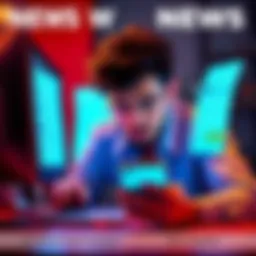 A frustrated person staring at a computer and smartphone filled with verification forms, showing feelings of overwhelm due to repetitive identity checks.