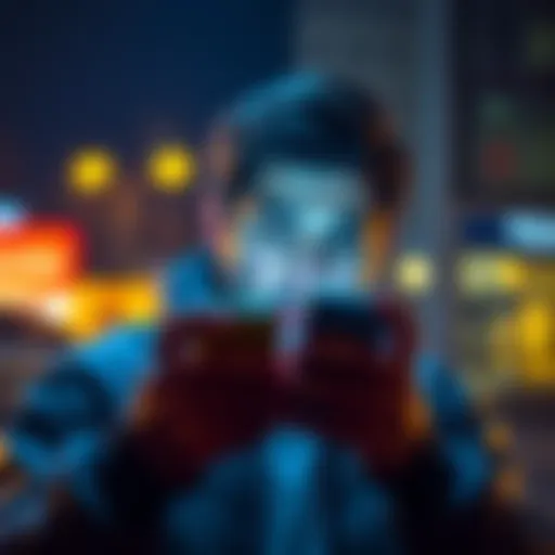 Person showing frustration while checking their phone, representing issues with missing funds in Coinbase