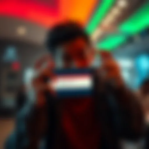 A person looks confused while holding a phone displaying a verification error message, representing the challenges faced on Revolut.