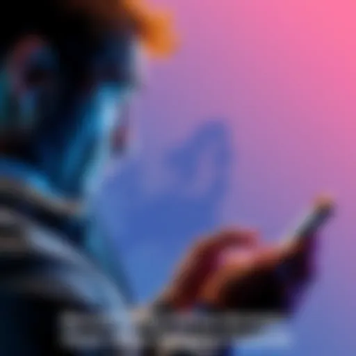A person looking upset while using a smartphone to access their Revolut account, with a background showing a map of Europe to symbolize relocation within the EU.